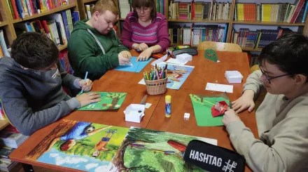 LEKCJE BIBLIOTECZNE – TEATRZYK KAMISHIBAI I ORIGAMI