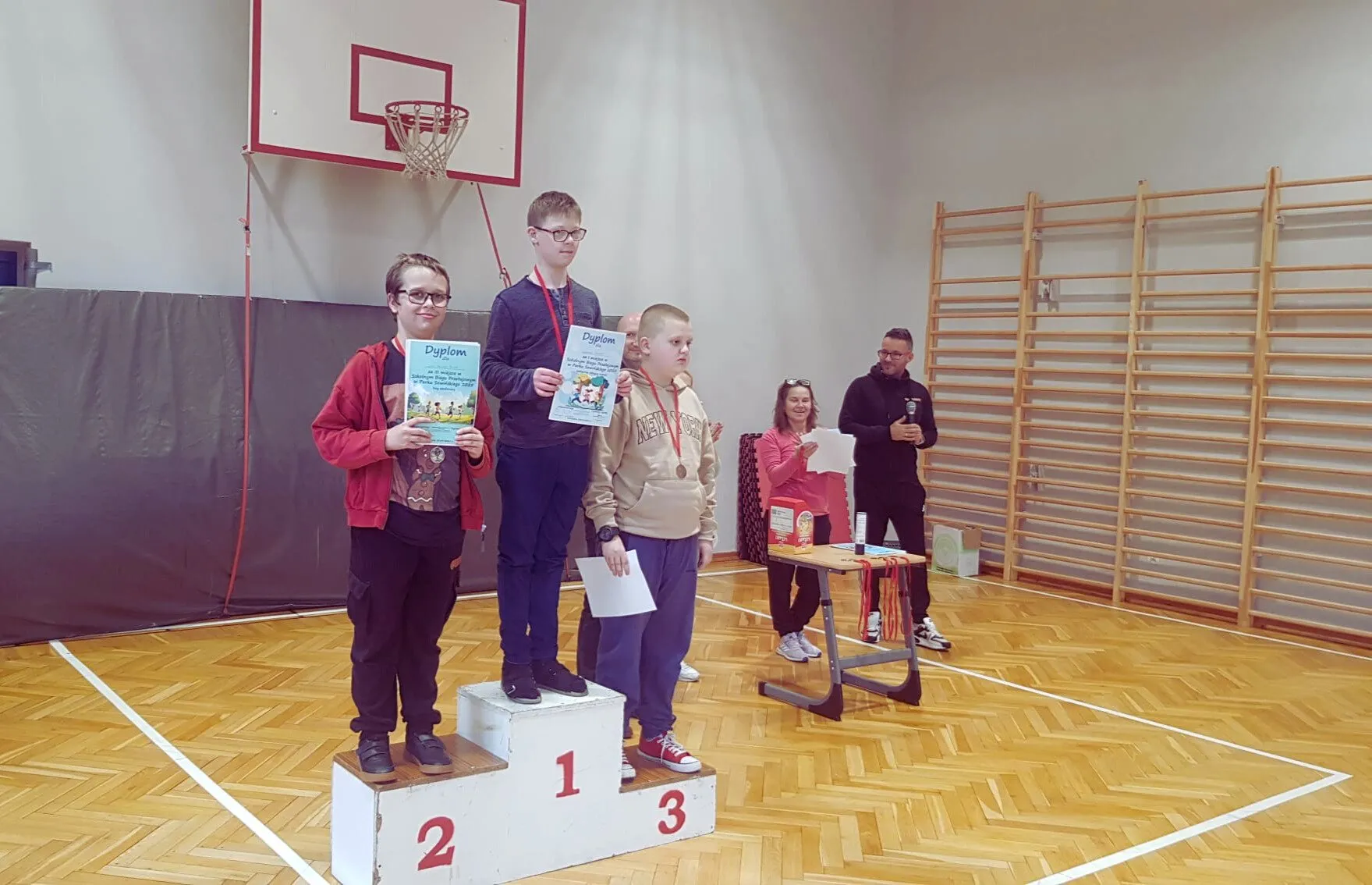 rozdanie medali 